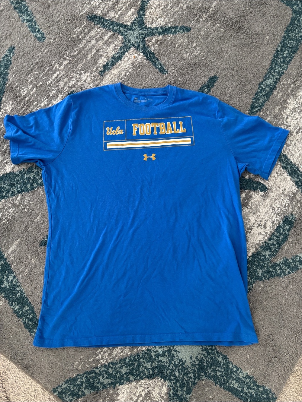 Under Armour UCLA Football Royal Blue Short-Sleeve Tee
